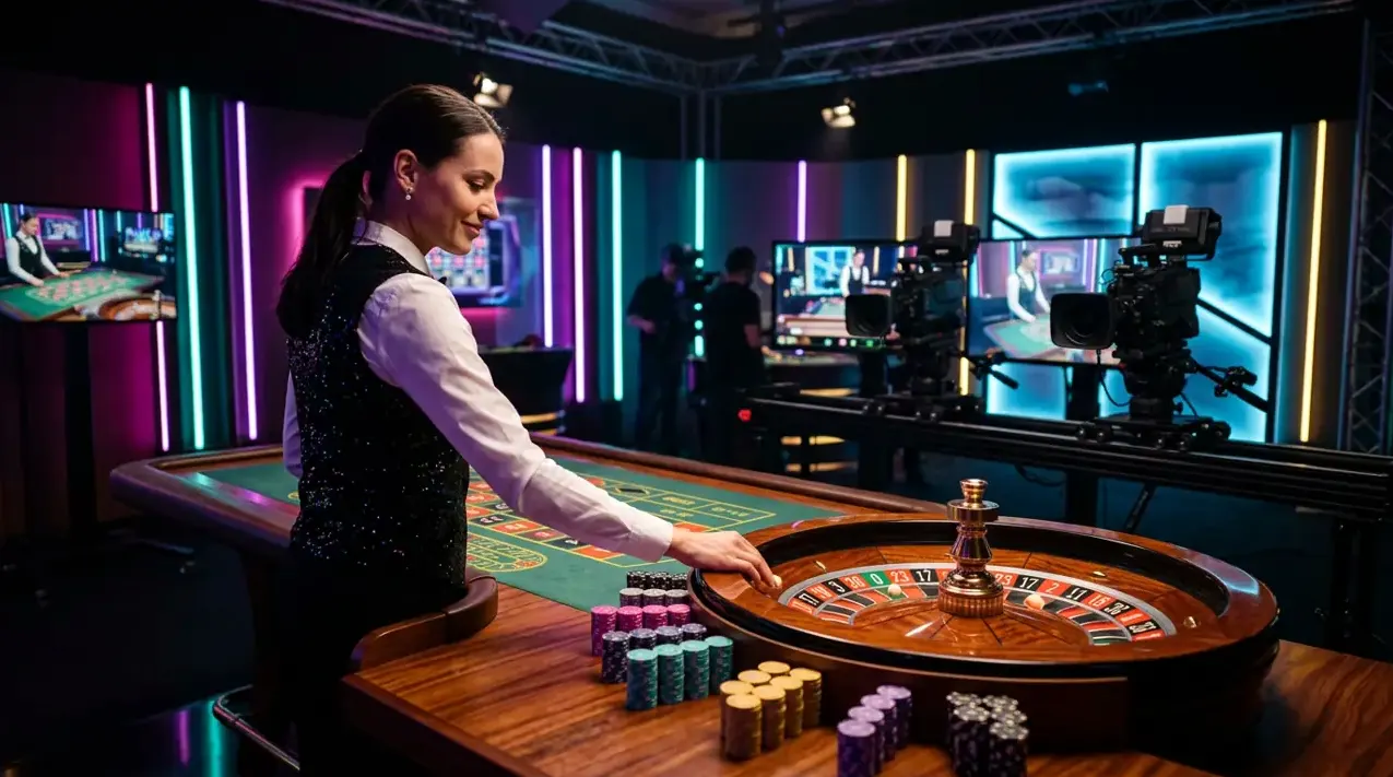 Live Casino Action bei Big